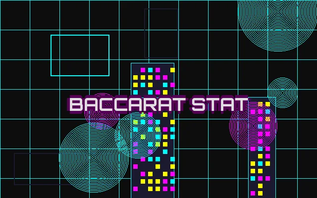 老虎机百家乐统计数据面板