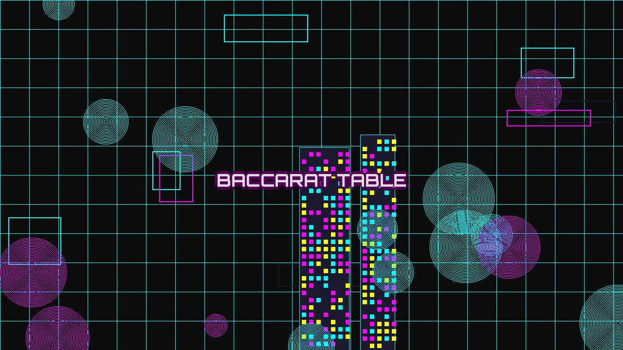 老虎机百家乐赛博对局桌面